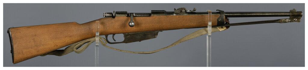 Two Italian Carcano Bolt Action Carbines