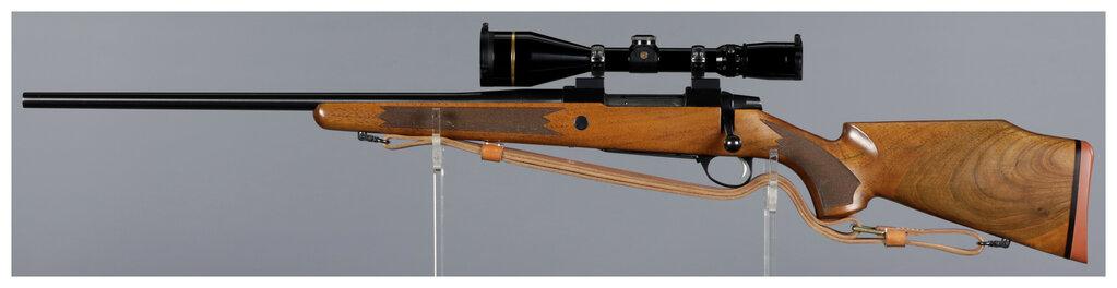 Sako A5 Left Handed Bolt Action Rifle with Scope