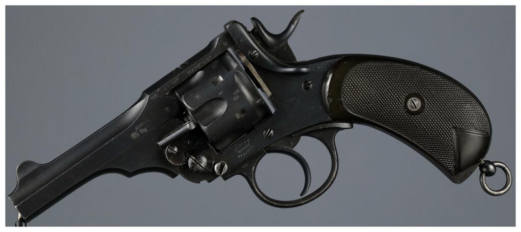 Two Webley Double Action Revolvers