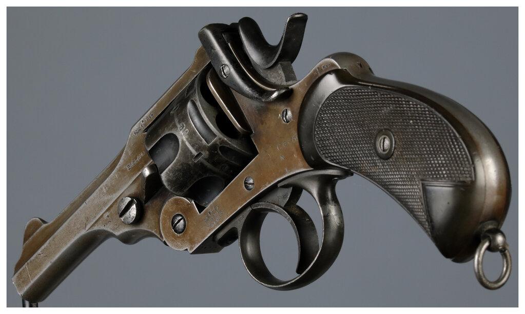 Two Webley Double Action Revolvers