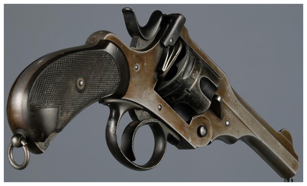 Two Webley Double Action Revolvers