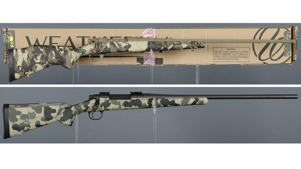 Two Bolt Action Rifles