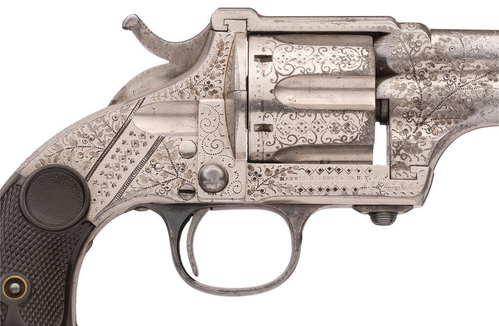 Factory Engraved Merwin Hulbert & Co. Pocket Army Revolver