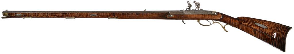 John Hall Patent Breech Loading Kentucky Sporting Rifle