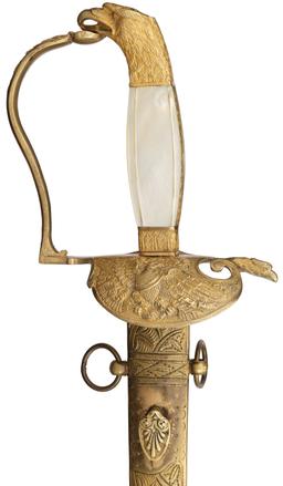 Luneschloss U.S. Infantry/Artillery Officer's Eagle Head Sword