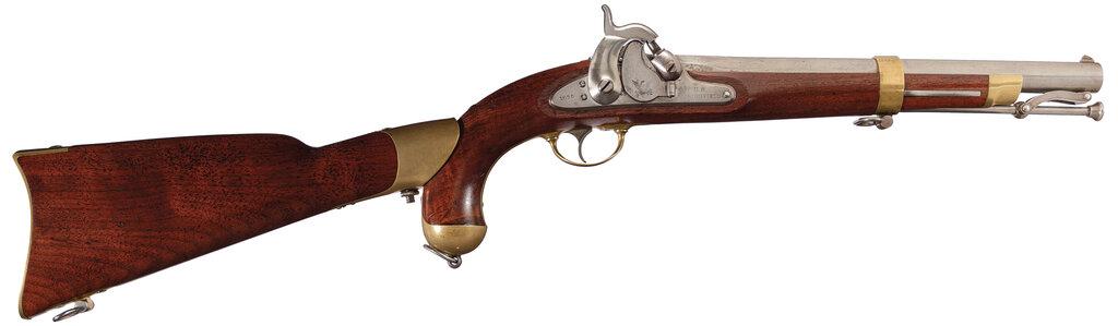 U.S. Springfield Model 1855 Percussion Pistol-Carbine