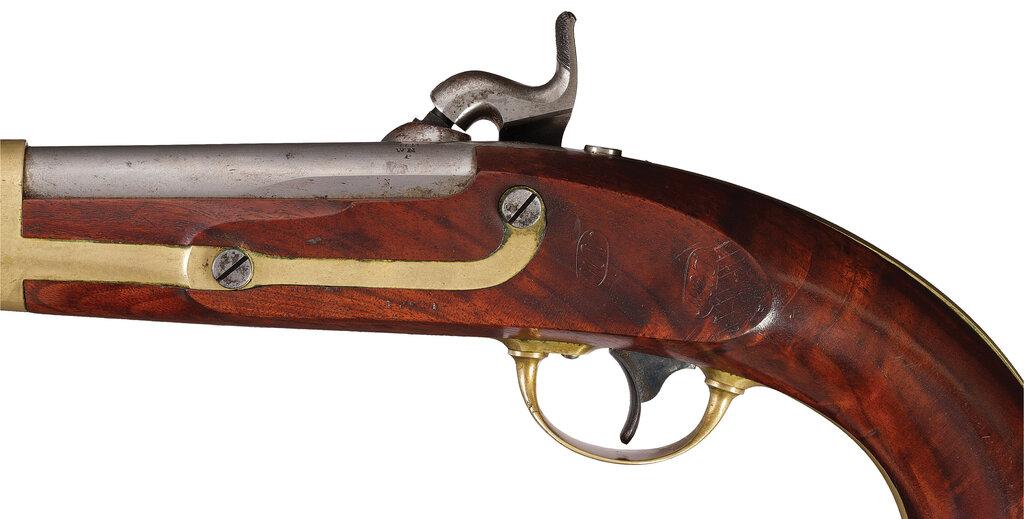 H. Aston 1842 Pistols Attributed as Perry Expedition Gifts