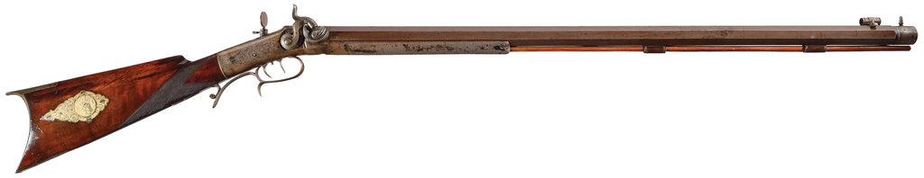 Nelson Lewis Percussion Target Rifle with Extra Barrel