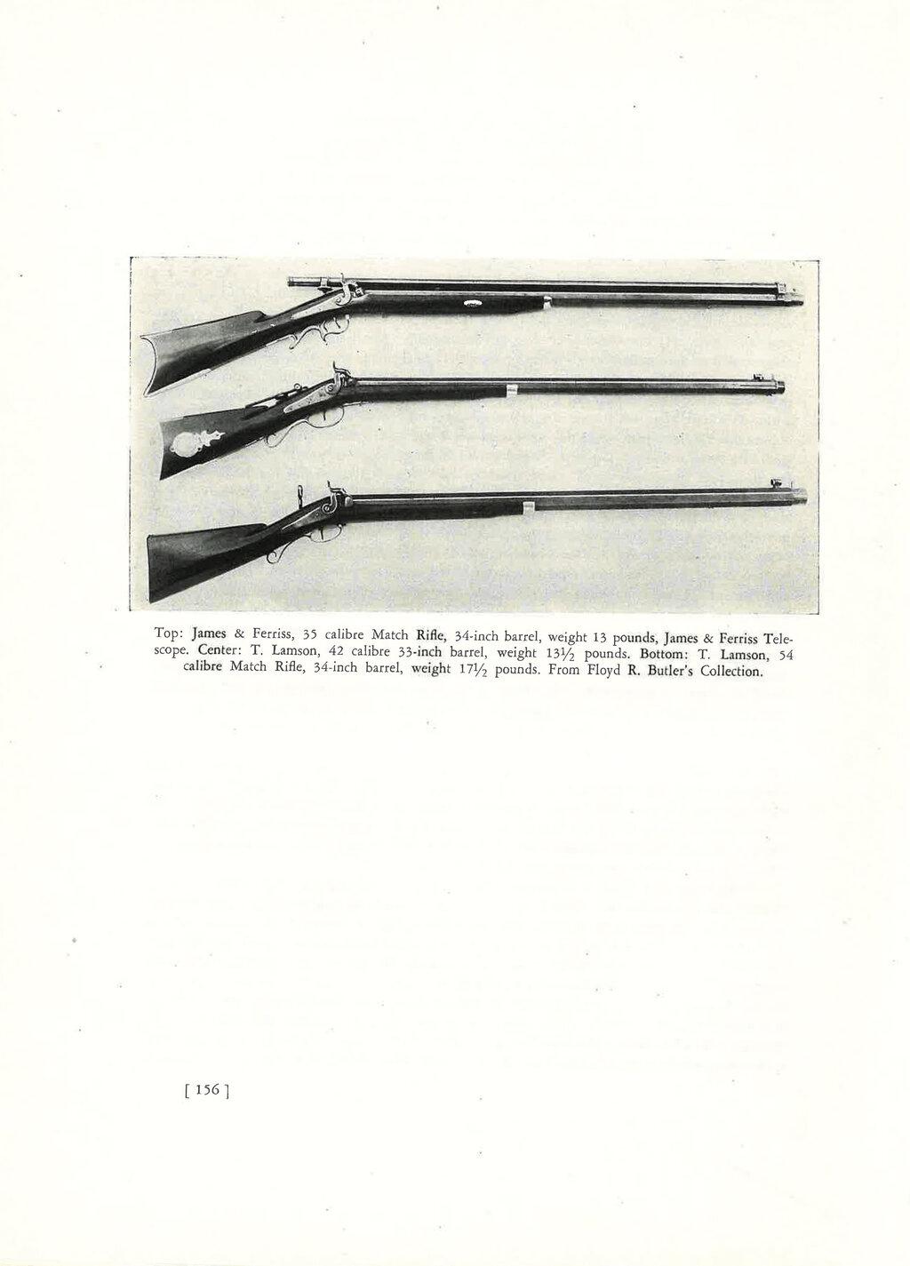 Truman Lamson Percussion Match Rifle with Accessories