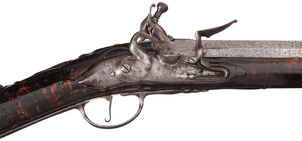 Lewis Barbar Flintlock Sporting Gun