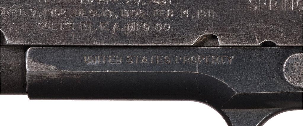 U.S. Springfield Armory Model 1911 Semi-Automatic Pistol