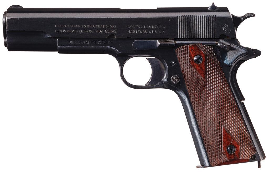 World War I U.S. Contract Colt Model 1911 Pistol