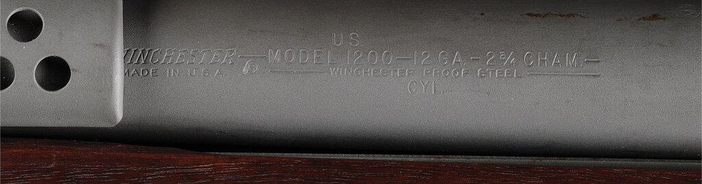 U.S. Winchester Model 1200 Trench Shotgun with Bayonets, Shells