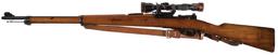 Swedish Carl Gustaf m/41B Sniper Rifle with Matching Scope Mount