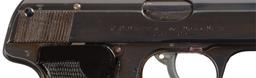 H. Himmler Presentation J.P. Sauer 38H Pistol with Capture Paper