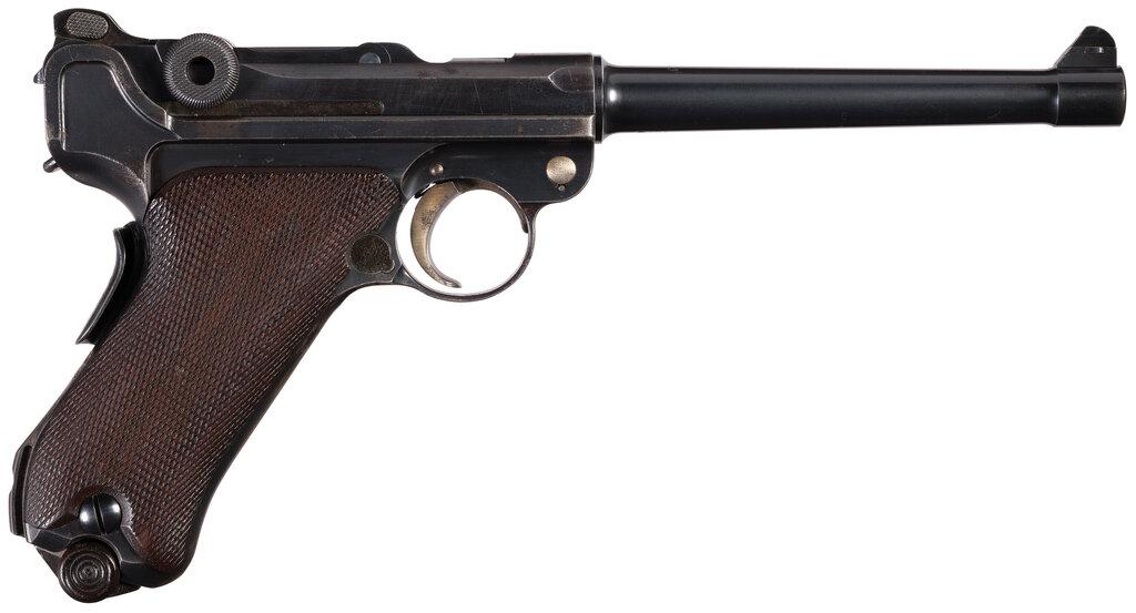 Unit Marked DWM Model 1906 Altered First Issue Navy Luger Pistol