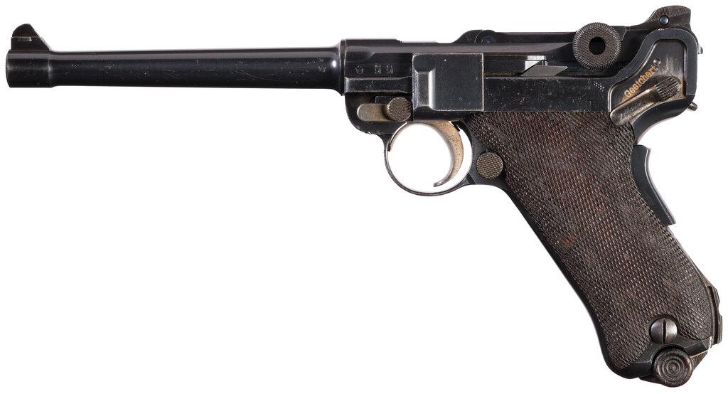 DWM Model 1906 Second Issue Altered Navy Luger Pistol