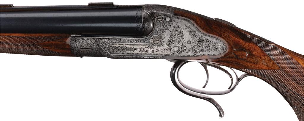 J. Rigby & Co. Rising Third Bite Sidelock Double Rifle