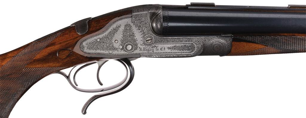 J. Rigby & Co. Rising Third Bite Sidelock Double Rifle