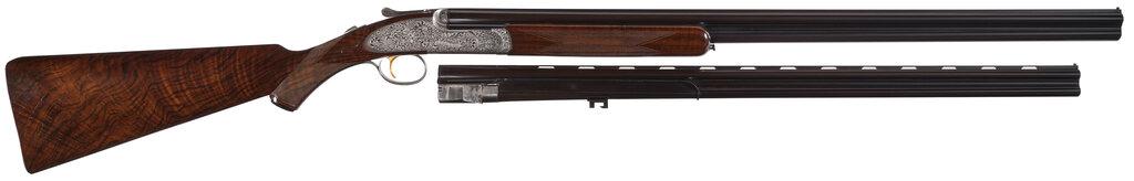 Trio of S. Coggan Engraved James Purdey & Sons 28 Gauge Shotguns