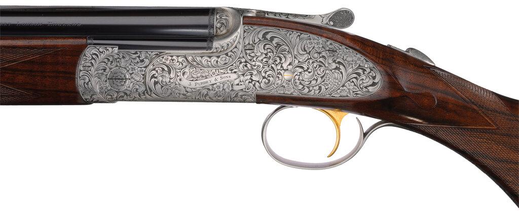 Trio of S. Coggan Engraved James Purdey & Sons 28 Gauge Shotguns