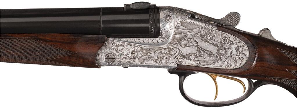 Krieghoff Neptun-T Sidelock Drilling with Zeiss Scope