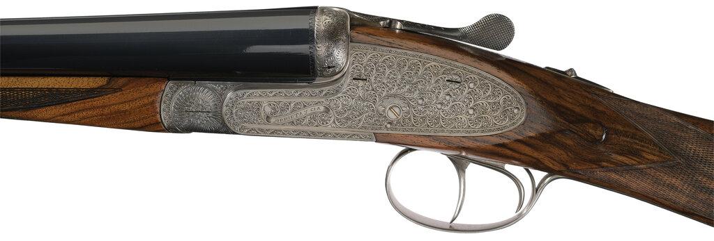 Pair of Arrieta Self-Opening Sidelock Double Barrel Shotguns