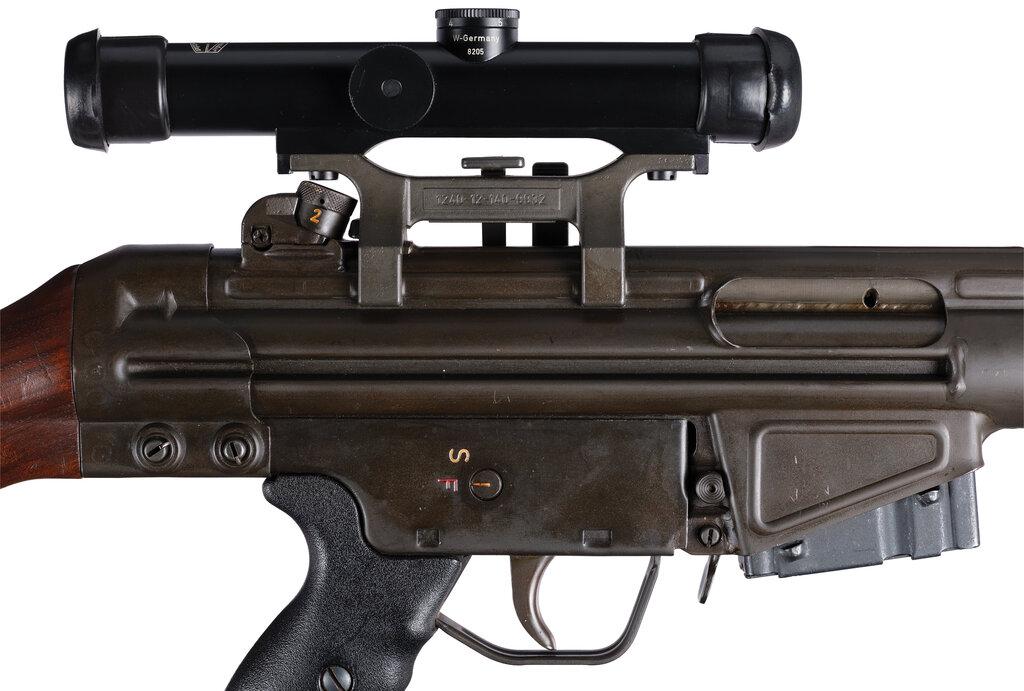 Pre-Ban Heckler & Koch/Golden State Arms HK41 Rifle with Scope