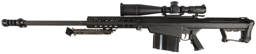 Barrett Firearms M107A1 Semi-Automatic Rifle with Leupold Scope