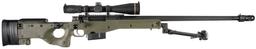 Accuracy International Super Magnum Rifle with Leupold Scope