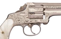 Inscribed Engraved Merwin, Hulbert & Co. Medium Frame Revolver