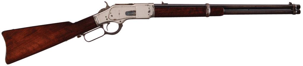 Special Order 1/2 Nickel Winchester Model 1873 Carbine