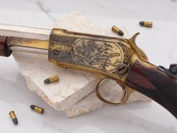 Exhibition Winchester Deluxe Model 1890 Slide Action Rifle