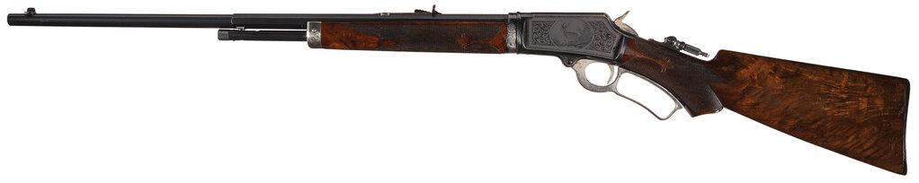 Factory Engraved Marlin Deluxe Model 1894 Takedown Rifle