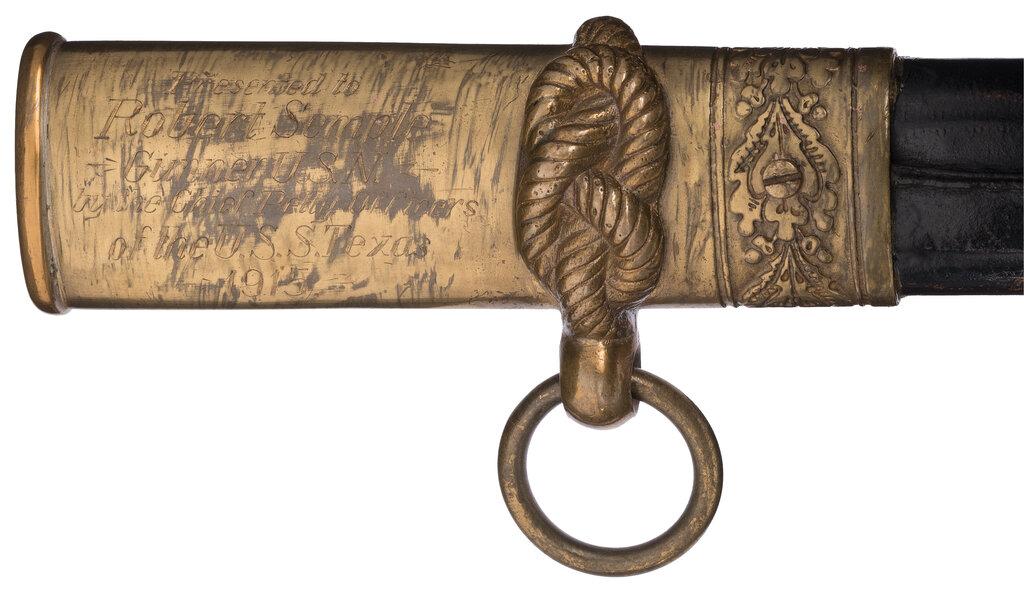 Medal of Honor Recipient Robert Semple's Presentation Sword