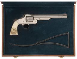 Smith & Wesson 1st Model American Revolver in .44 Henry & Stock
