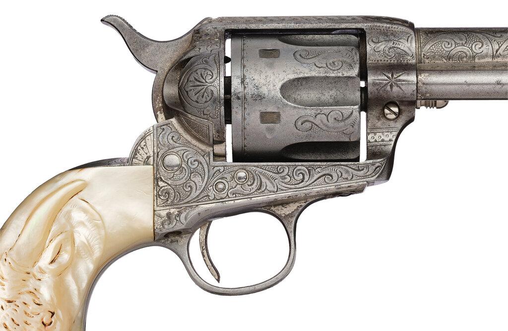 Factory Engraved 1st Generation Colt Single Action Army Revolver