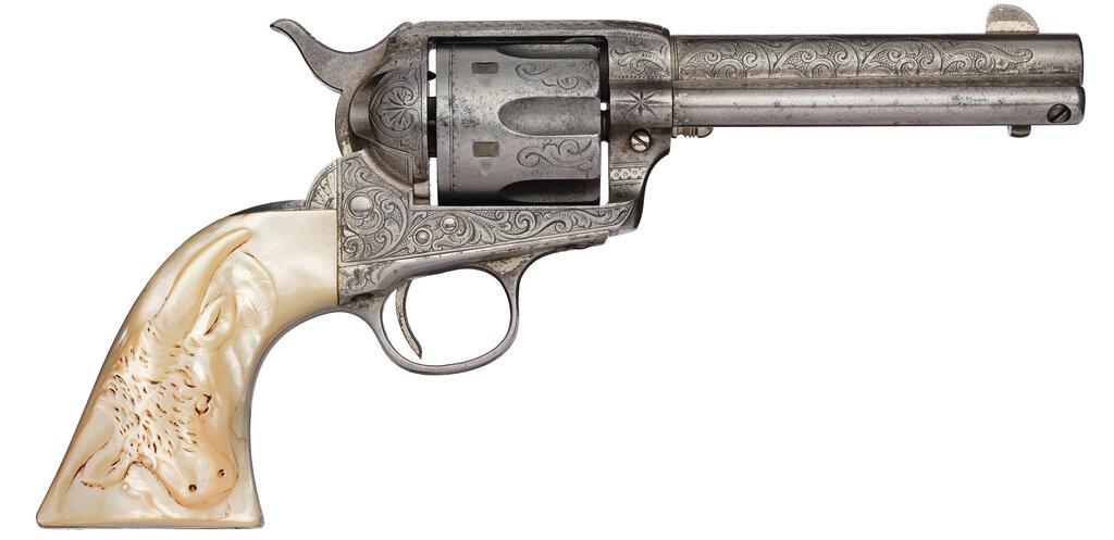 Factory Engraved 1st Generation Colt Single Action Army Revolver