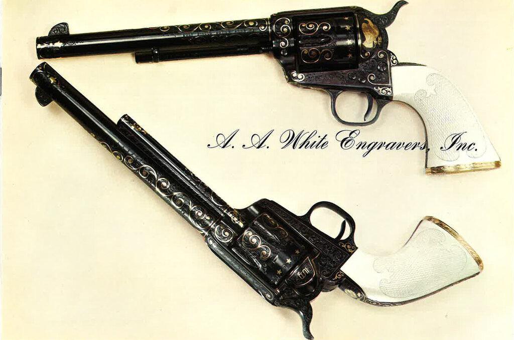 A. White Engraved Inaugural Autry Museum Gala Colt SAA Revolver