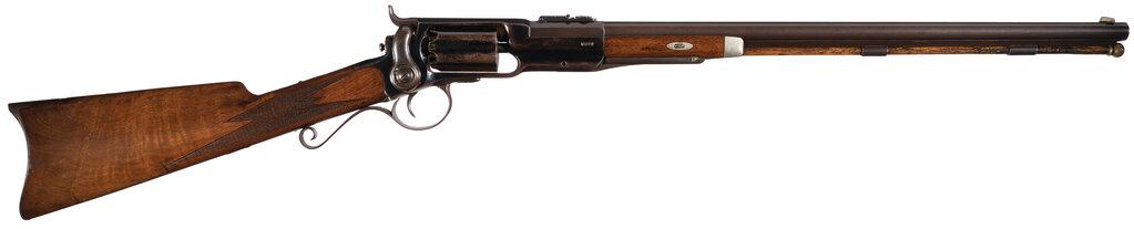 Deluxe Colt Revolving Half-Stock Percussion Sporting Rifle