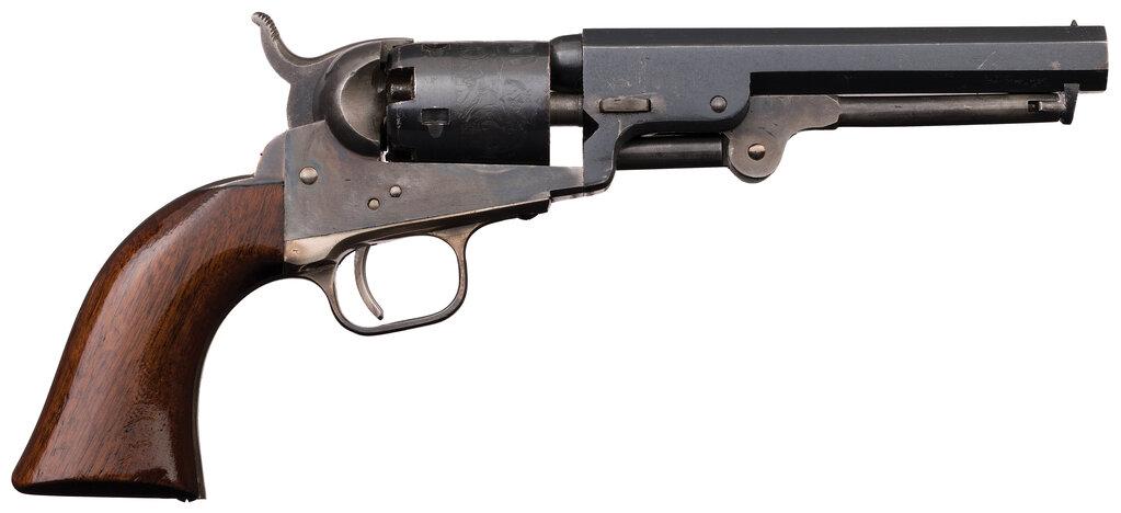 Cased Colt Model 1849 Pocket Percussion Revolver