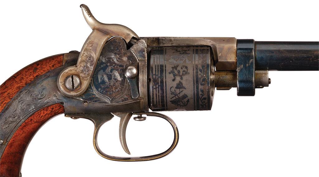 Mass. Arms Co. Maynard Primed Belt Revolver