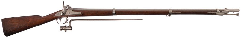 Mexican-American War Era U.S. Springfield 1842 Percussion Musket