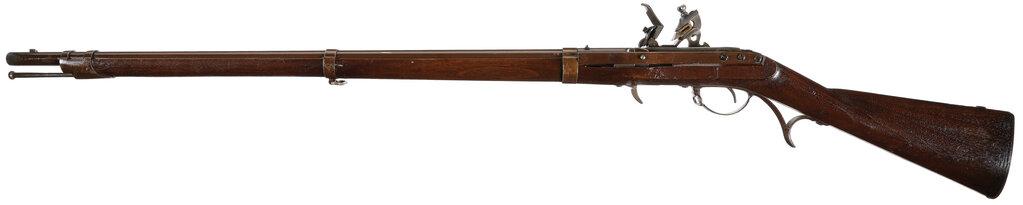 U.S. Harpers Ferry 1819 Hall Breech Loading Flintlock Rifle