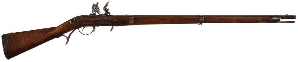 U.S. Harpers Ferry 1819 Hall Breech Loading Flintlock Rifle