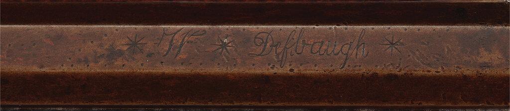 William Defibaugh Signed Bedford County Percussion Long Rifle