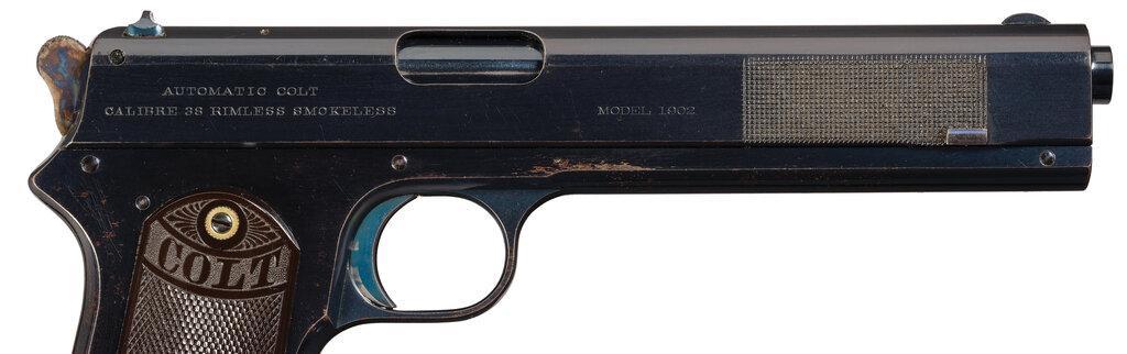 Early Production Colt Model 1902 Military Pistol