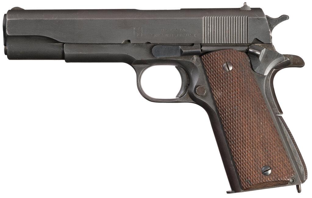 World War II U.S. Union Switch & Signal Model 1911A1 Pistol