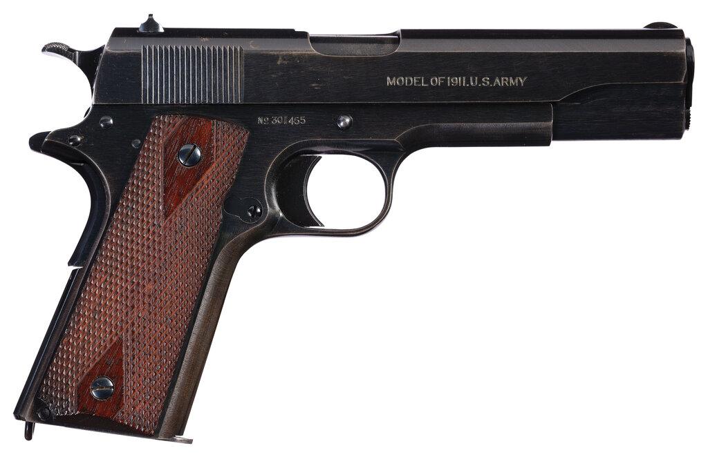 World War I U.S. Contract Colt Model 1911 Pistol