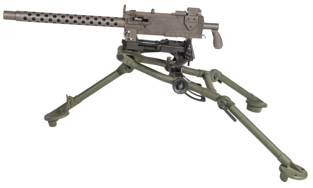 Hesse Arms Model H1919 Belt Fed Rifle with Tripod Mount